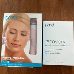 PMD Personal Microderm Classic + PMD Recovery bundle NIB